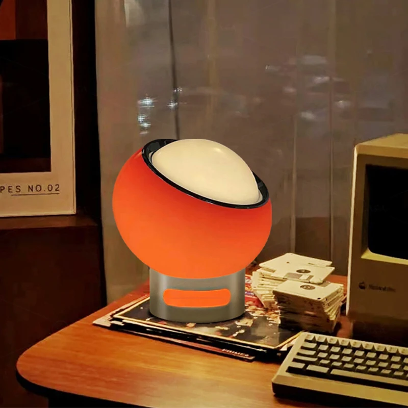 

Nordic Simple Protein Table Lamp LED Glass Night Light Home Atmosphere Decor Living Room Bedroom Bedside Table Decorative Lamps