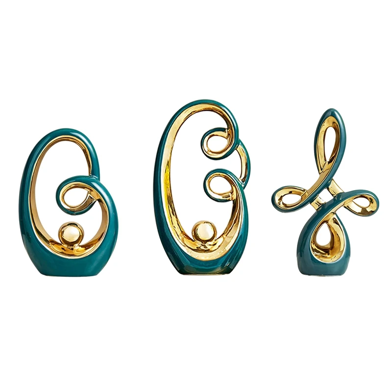 

Домашнее украшение для гостиной, абстрактное искусство, декор для комнаты в скандинавском стиле, керамические украшения для дома