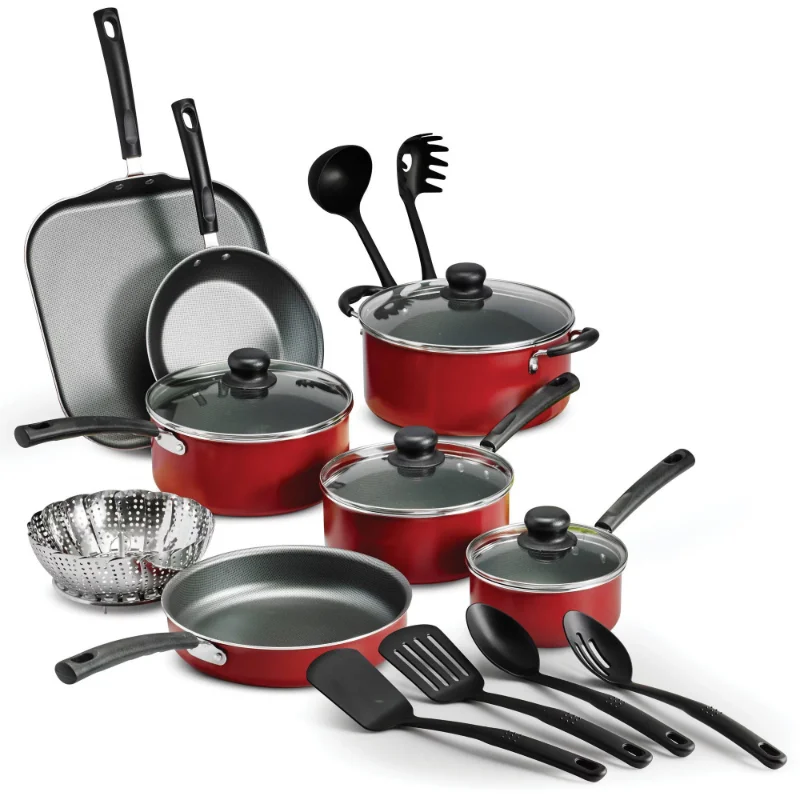 Tramontina Primaware 18 Piece Non-stick Cookware Set, Steel Gray -  AliExpress