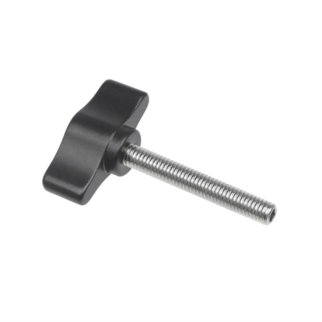 M5 M6 1/4 Thumb Screw Hand Knob Screw Adapter T-handle Wrench Clamp for Gopro Action Camera camera accessories screw mount adapter metal screw adapter