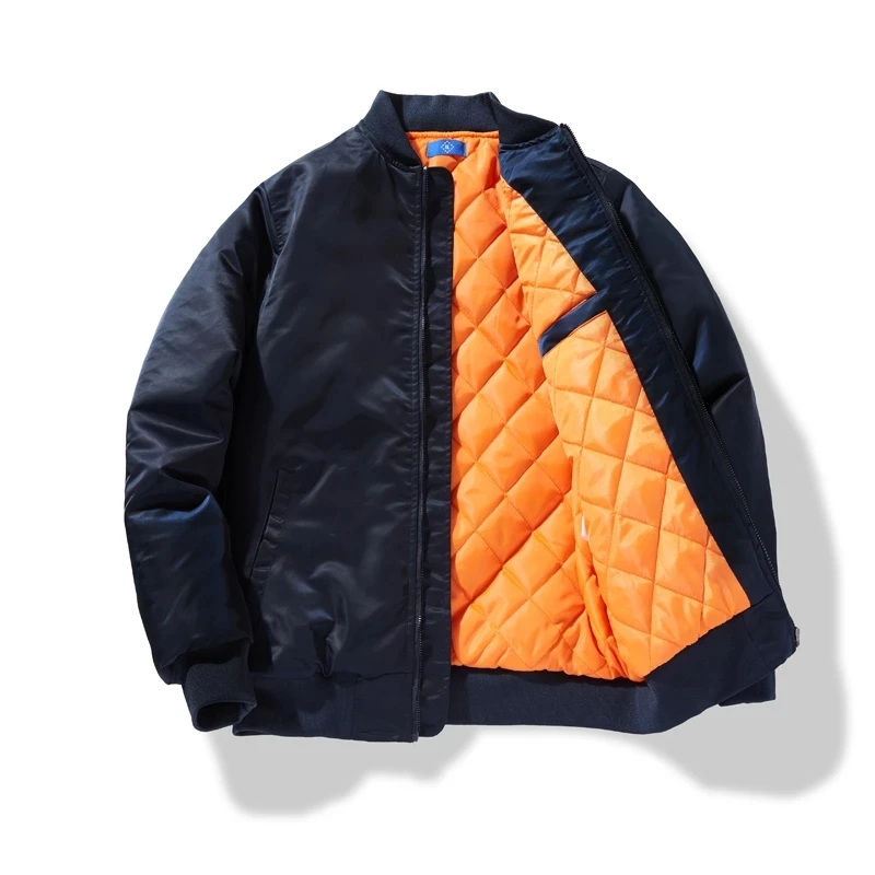 Bomber Jacket Men Women Spring Autumn Solid Pilot Jacket Military Flight Baseball Coat Male Fashion Army Green Windbreaker