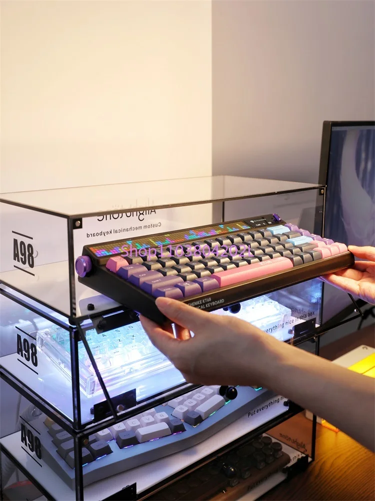 Keyboard Shelf Bright Stone Acrylic Keyboard Display Cambodia Acrylic ...