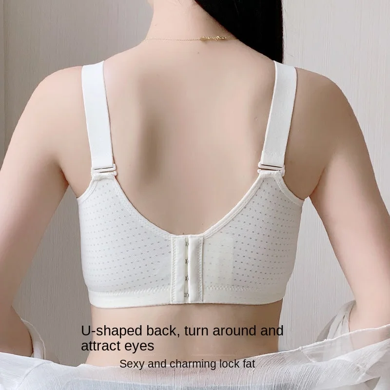 Women's Lace Sexy Underwear Thin Full Cup Wireless Bra plus Size Breast Holding Anti-Sag Bra push up bra for women freeshipping