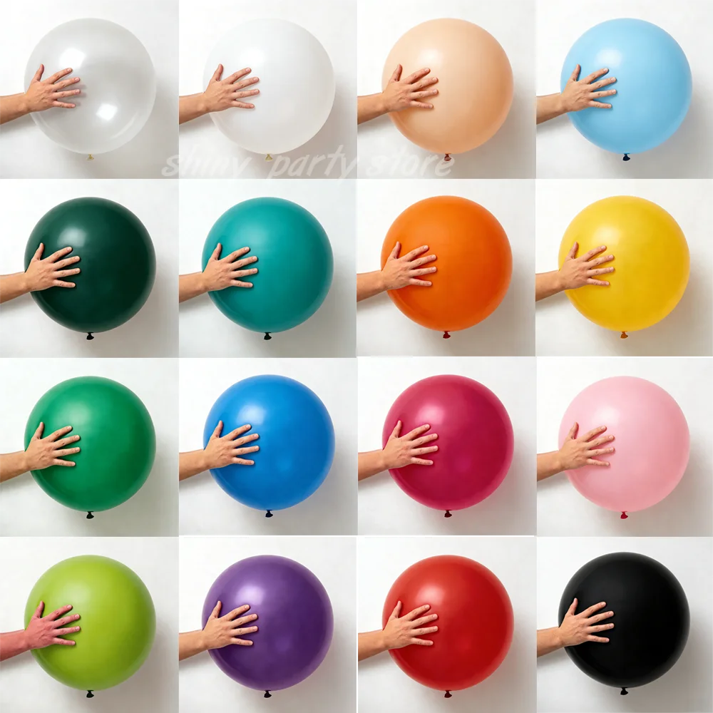 5/10 Stück 18 Zoll 36 Zoll Jigh Elastizität Latexballons für Geburtstag, Hochzeit, Urlaub, Jahrestag, Party, Dekoration, farbiger Ballon