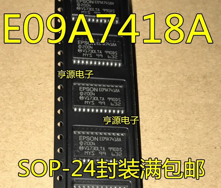 

20 шт. оригинальный новый драйвер принтера EPSE09A7418A SOP-24