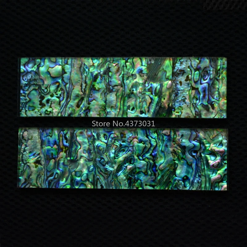 

1 piece DIY Knife Making Scarce natural New Zealand black abalone shell Paper Knife handle Produce material