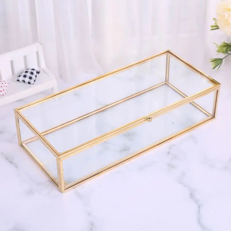 Caja Vintage De Cristal Para Joyería Exhibición Transparente | Cuotas sin interés Caja Vintage De Cristal Para Joyería Exhibición Transparente | Cuotas sin interés