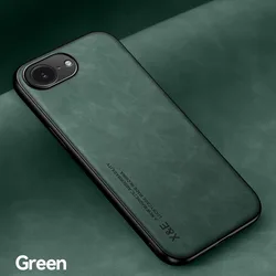 Luxury Protective Phone Case with Car Holder Feature for iPhone 17 Air (Green)