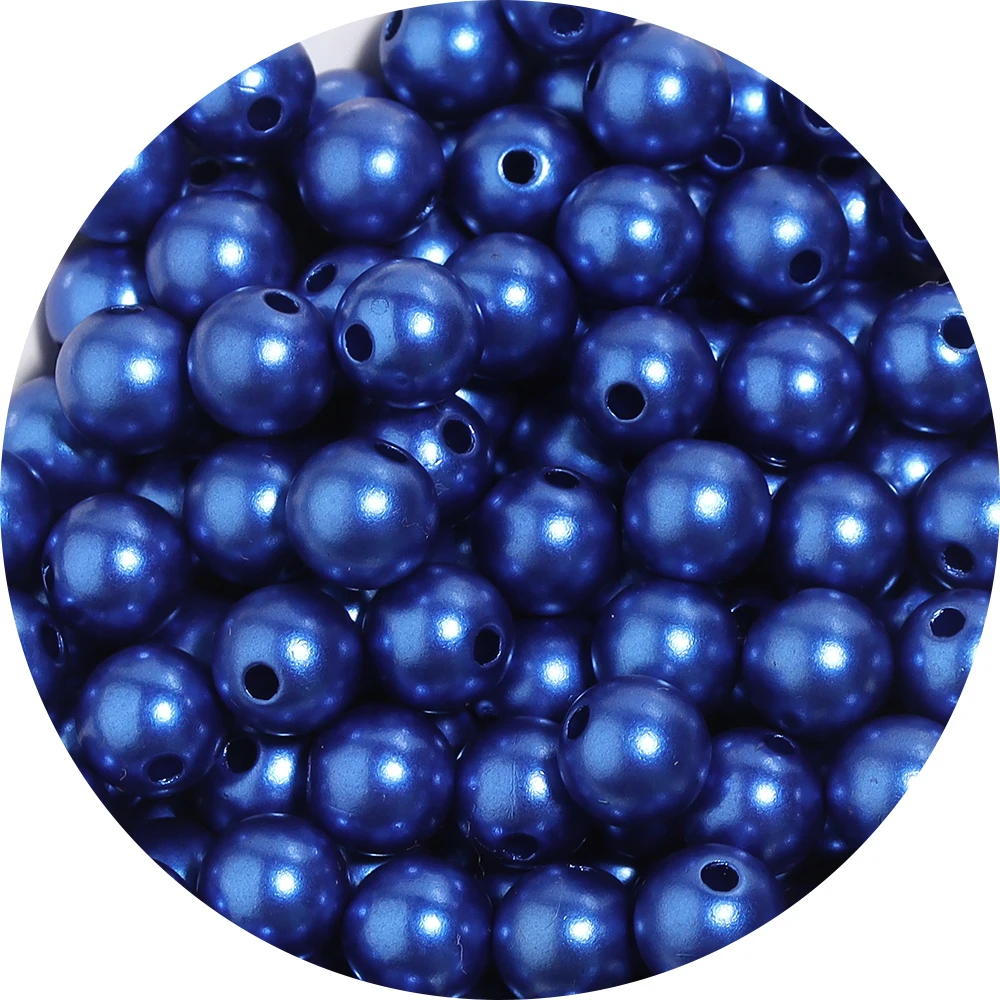 Colorful Acrylic Pearl Beads
