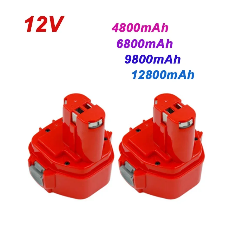 

100% Original 6800mAh 12V 6.8Ah Makita12V Ni CD Battery Replacement Power Tool Battery PA12 1220 1233 1201 1222 1223 1235