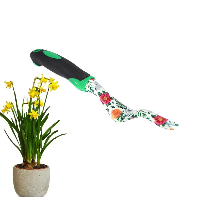 

Инструмент для садоводства из алюминиевого сплава, портативный нескользящий ручной инструмент для посадки, ослабления почвы