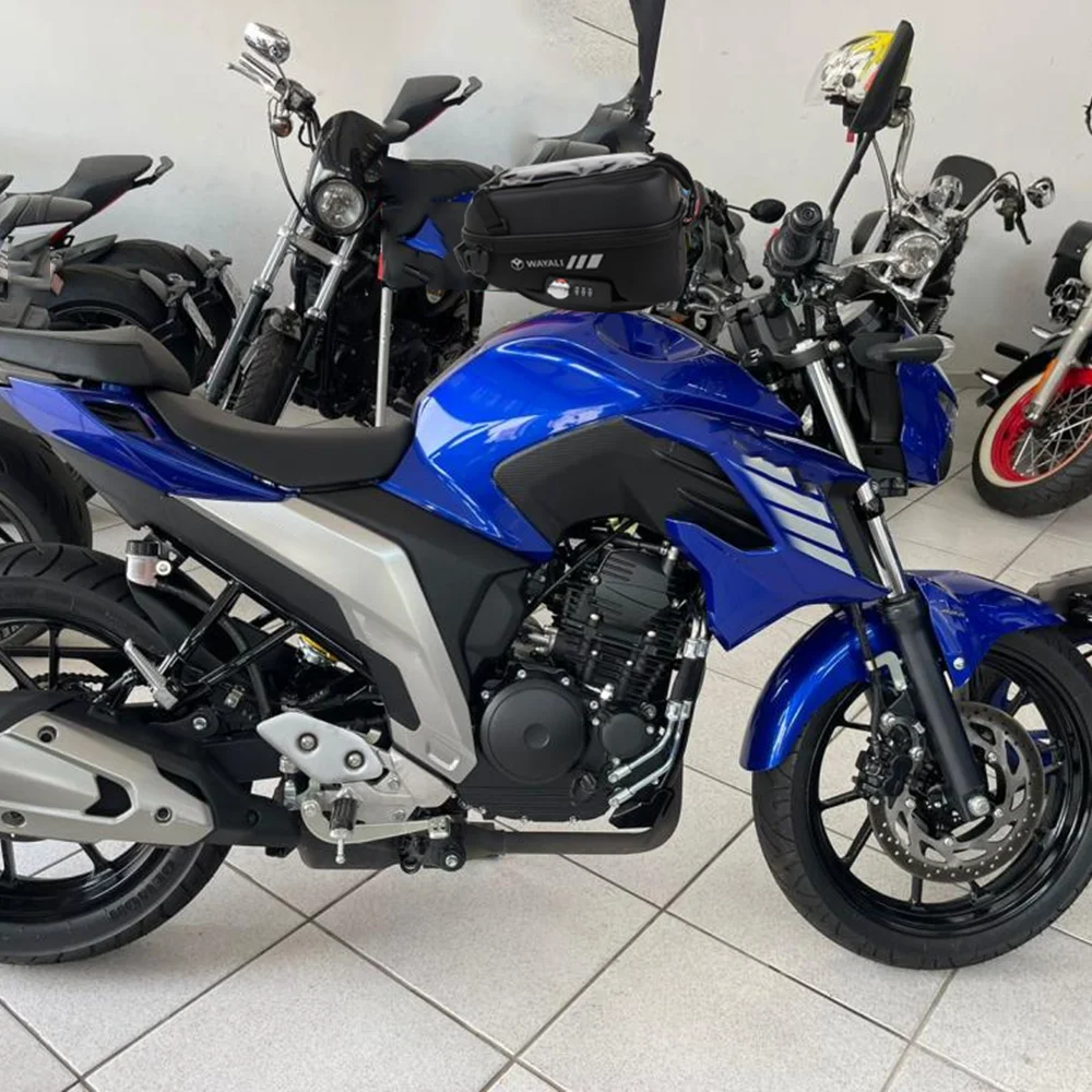 YAMAHA Fazer FZ25 Fazer 250 FZS25 FZS 25 용 액세서리 탱크 가방, 수하물 보관 가방, 탱크락 배낭 전화 내비게이션 가방