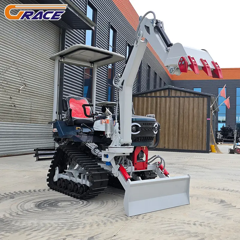 New Hot Sale 80HP Crawler Tractor For Sale Farm Machine With Hydraulic Crushing Hammer Quick Hitch - Image 3
