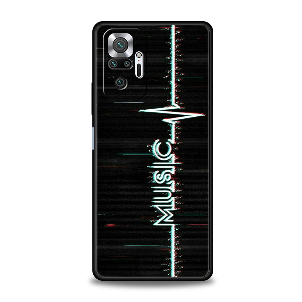 Melodic TPU Soft Shell Phone Case Cover