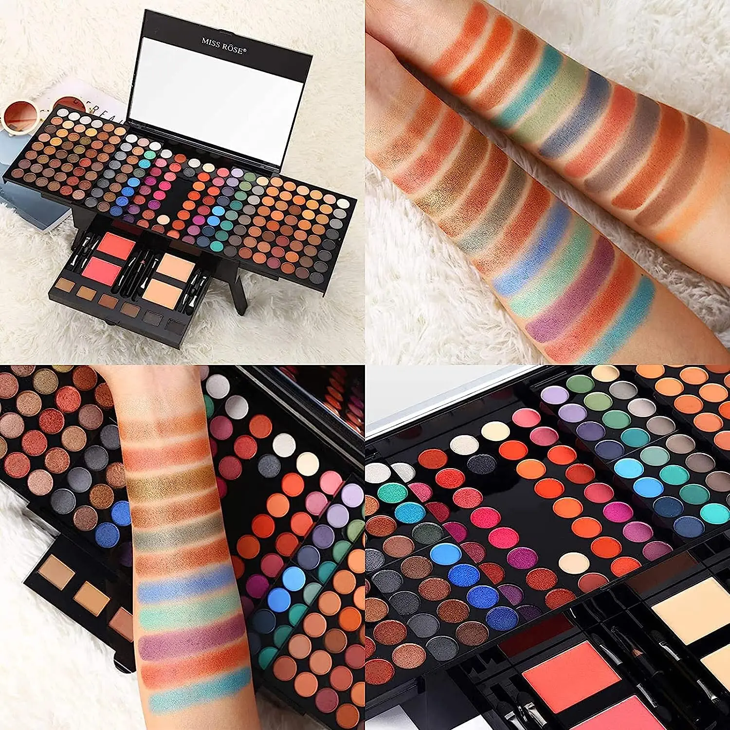 190 Colors Makeup Kit,Professional Makeup Kits for Women Full Kit,All in One Set for Women&Beginner,Include Eyeliner/Eyes