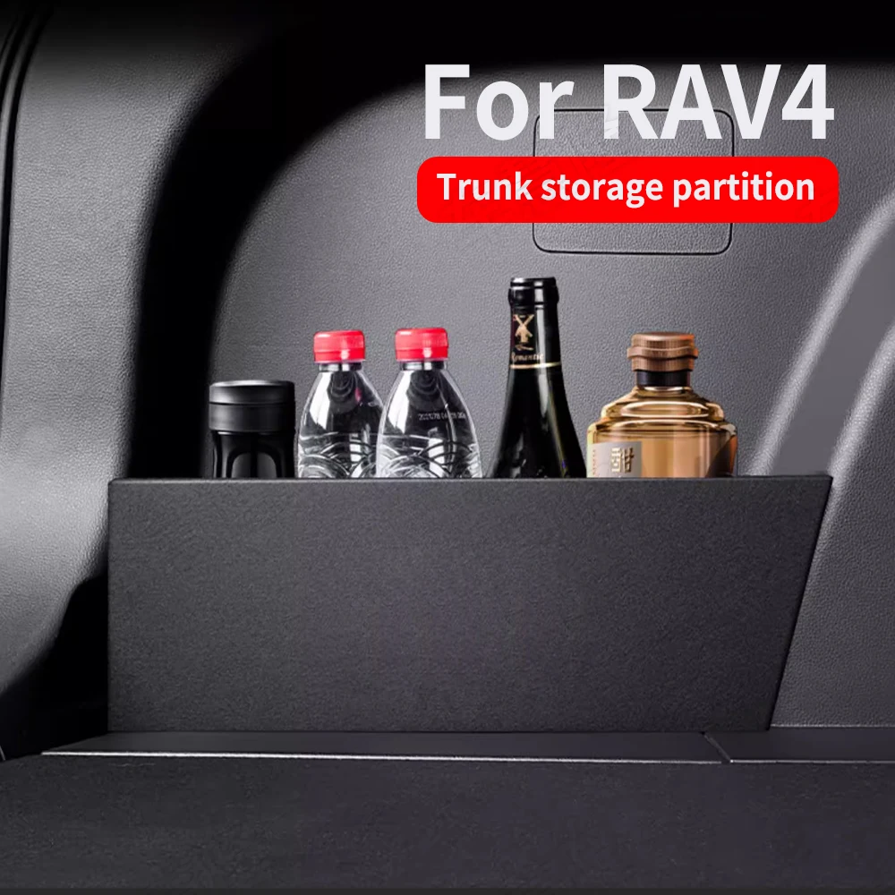 Suitable For TOYOTA RAV4 2013- Leling Trunk Partition Interior Decoration Car Supplies Storage and Storage Box