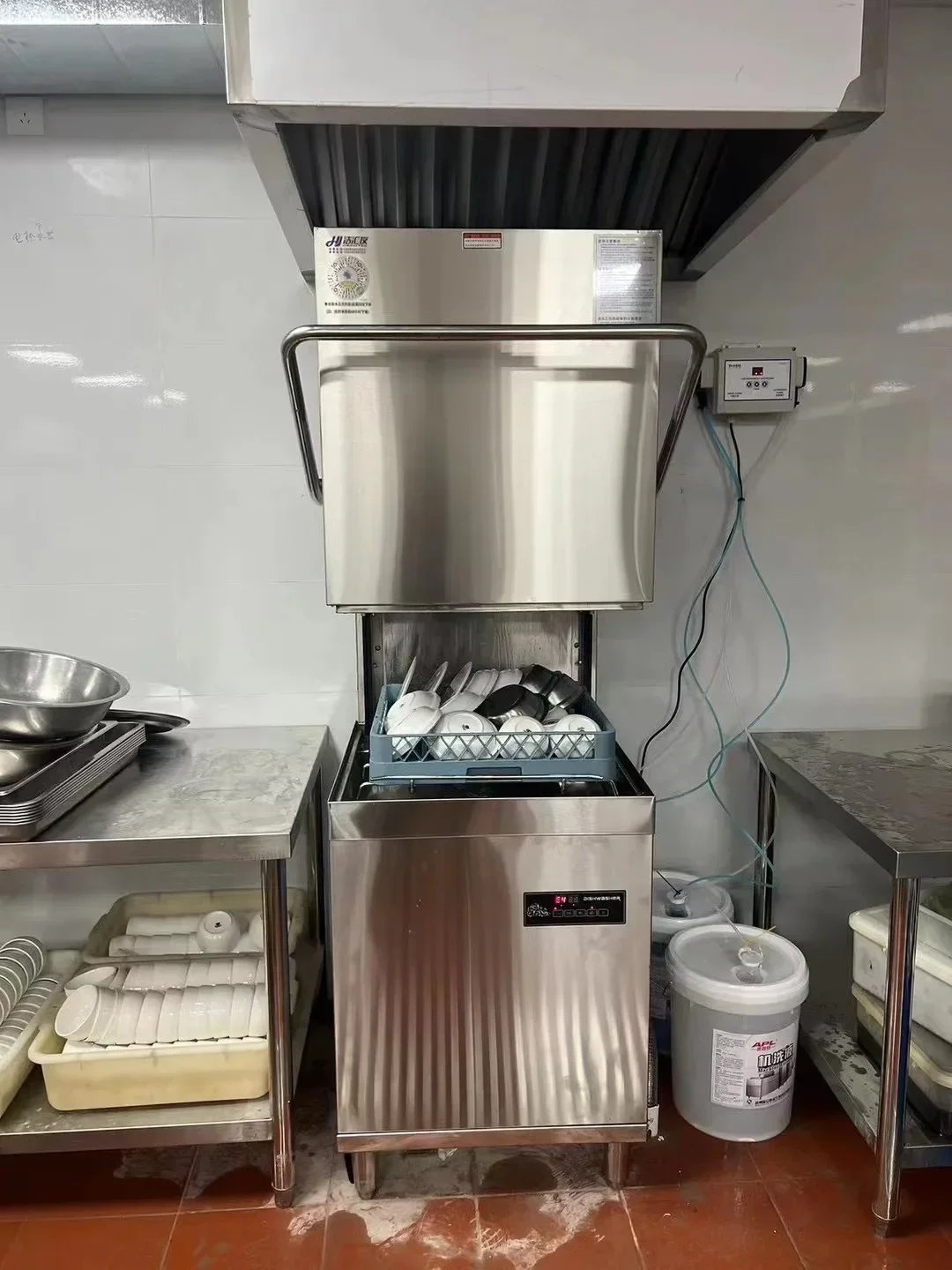 Household Industrial Dishwasher Multifunctional Dishwasher Smart Portable Uncovering  Commercial Dishwasher 6