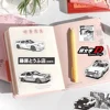 10/30/75PCS Anime Black White Initial D Stickers Graffiti Funny Kids DIY Decals Gift Toy for Wall Notebook Bike Cartoon Sticker 5