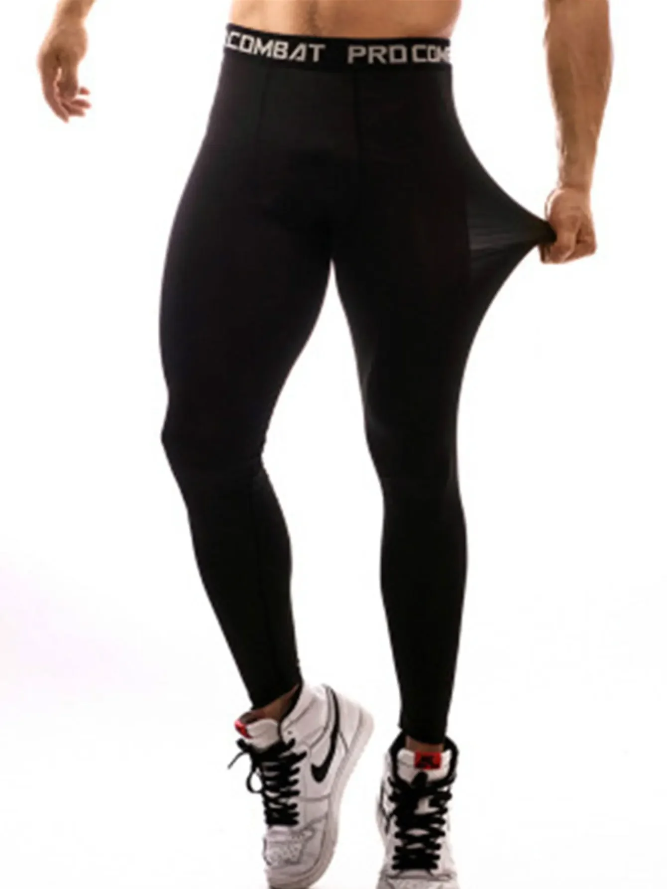 Cycling Leggings Men Gym Running Tights Men Compression Pants Fitness Jogging Long Trousers Yoga Training Bottoms Sports Pants