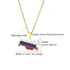 Russia Map Pendant Necklaces Women Russian Map Necklace Jewelry Stainless Steel Necklaces Russia Flag Pendant Necklaces 6