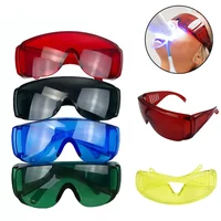 1 pièces lunettes de Protection oculaire dentaire lunettes de Protection UV pour bouclier Anti-poussière lunettes de dentisterie lunettes Anti-choc 2