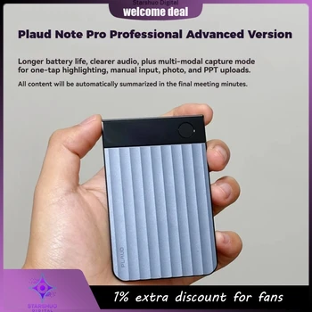 Plaud Note Pro Voice Recorder Pen – AI Transcription Smart Recording Device