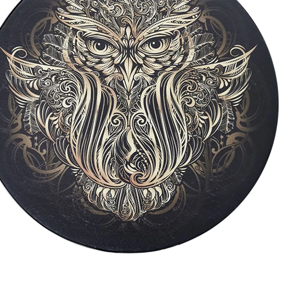Alchemical Moon Drum Handmade Crafts Decoration Drum Desktop Ornament Sound Healing Tool for Spiritual Music Meditation