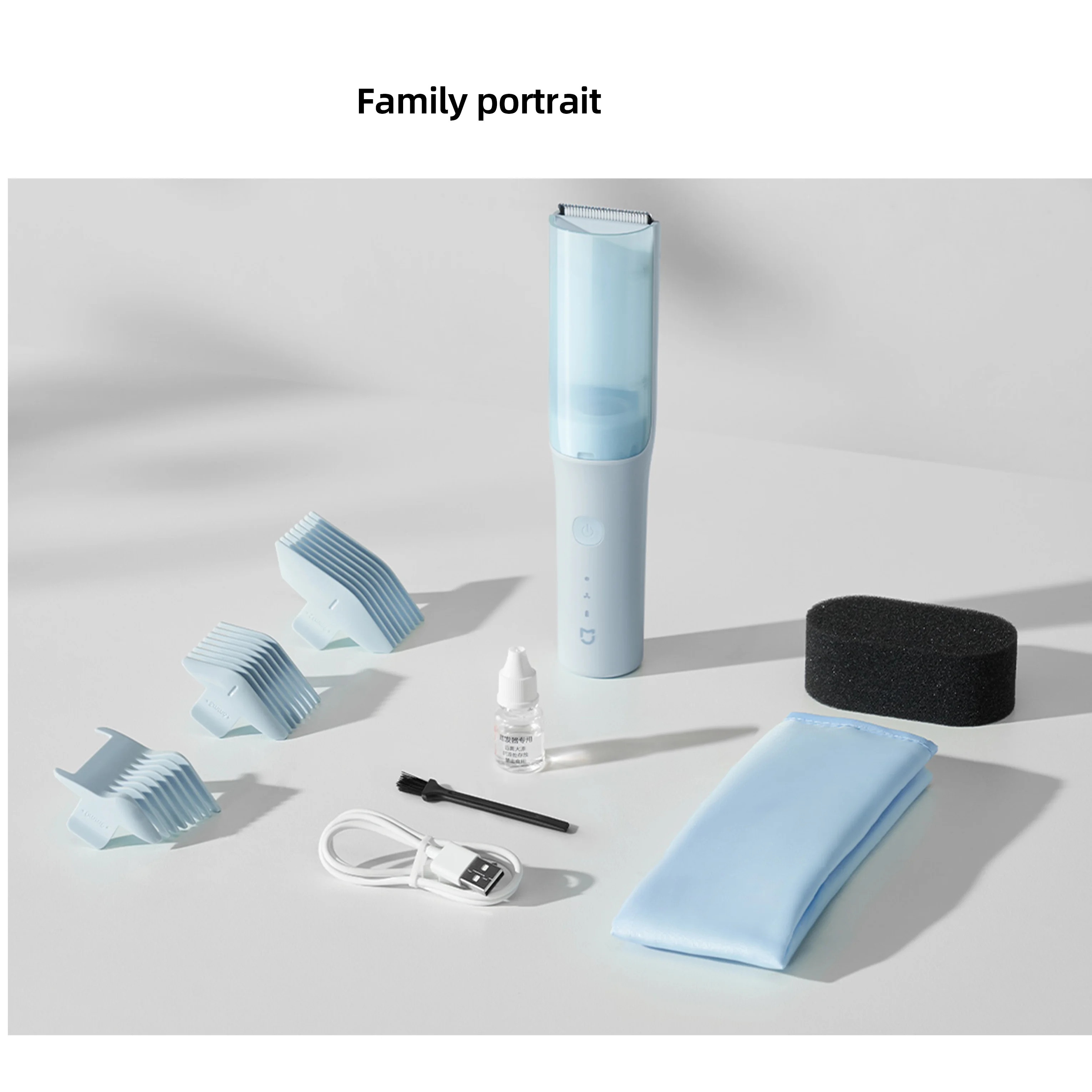 Xiaomi Mijia Hair Clipper Children's Version Hair Trimmer Self-vacuuming Shredding Professional Clippers For Home Use