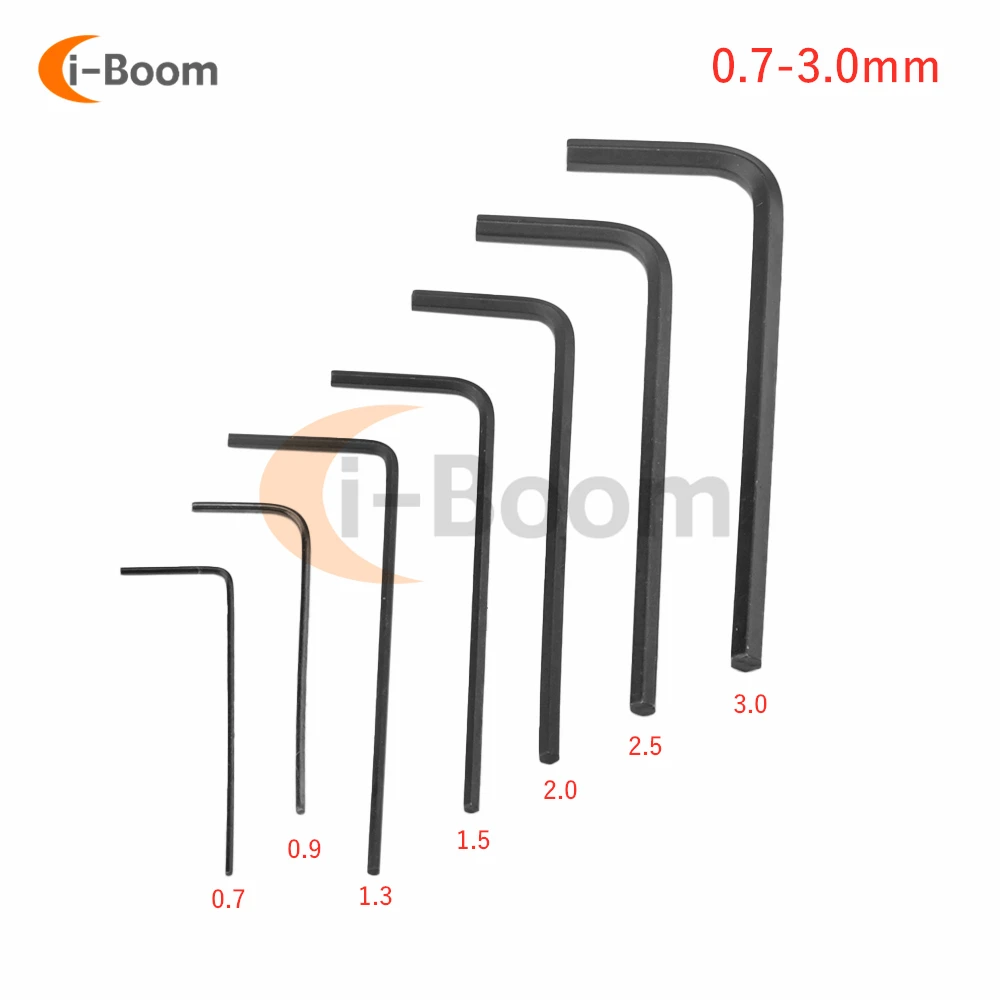 Hex Key Allen Wrench 0.7mm 3mm Hexagon Hex Allen Key Set 7pcs/set 0