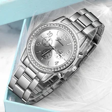 

2021 New Geneva Classic Luxury Rhinestone Watch Women Watches Fashion Ladies Women's Clock Reloj Mujer Relogio Feminino Q09