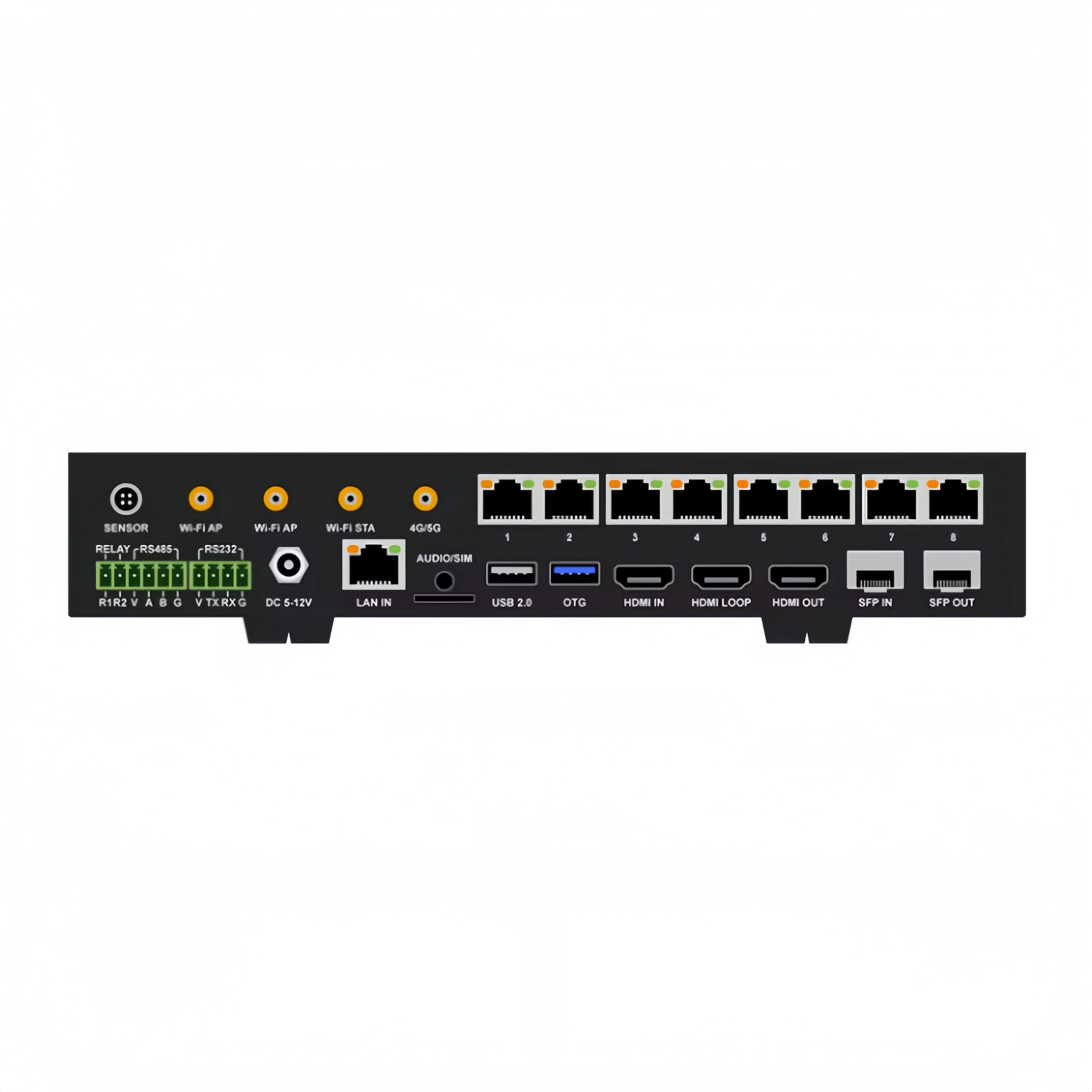 HUIDU-HD-H8 4K HDMI 출력 멀티미디어 플레이어