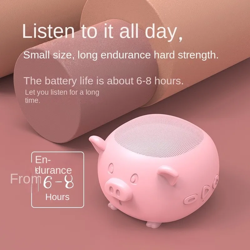 3C 창립자 틱톡 개인 모델 K3 블루투스 스피커, 귀여운 무선 야외 미니 크리에이티브 선물, USB 실리콘 소형 스피커, 핫 뉴