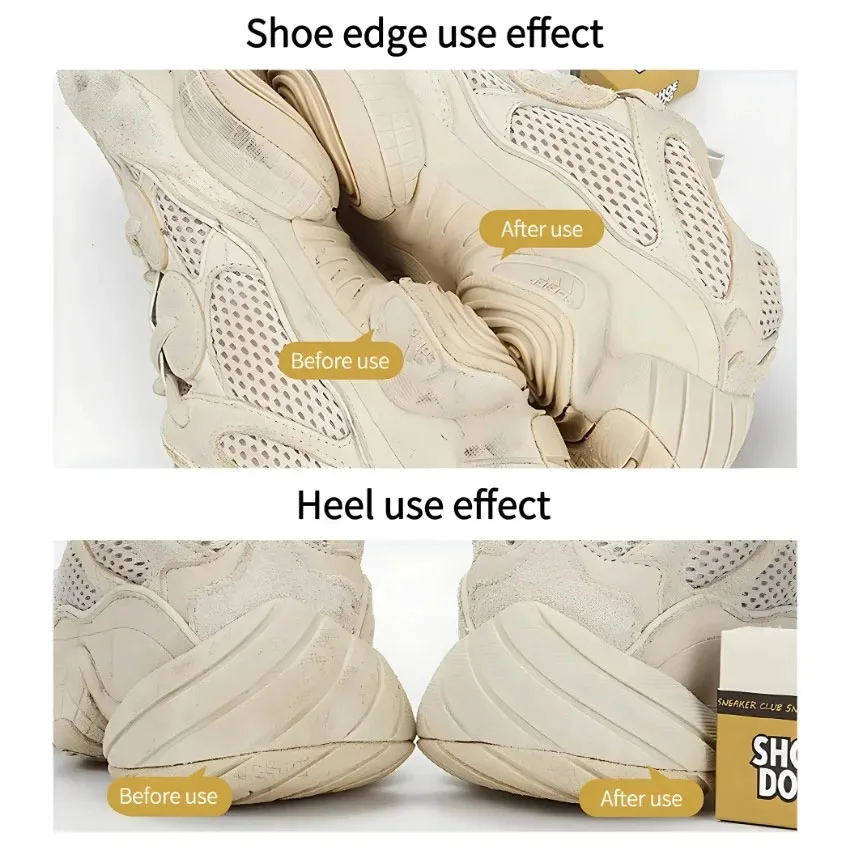 Shoe Cleaning Eraser Reusable Non-slip Rain Boots Shoe Brush Shoe cover Rubber set Household Merchandises Home Outdoor Use 5