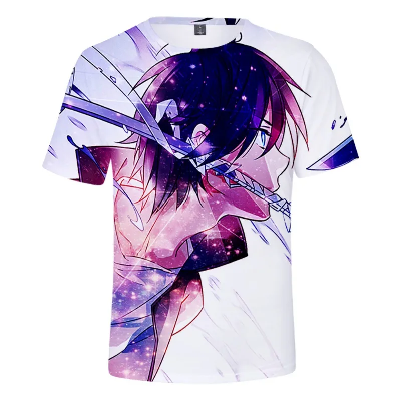

Anime T-Shirt NORAGAMI 3D Print Harajuku Oversize Graphic Streetwear Men Women Fashion O-Neck Short Sleeve T Shirt Tops Male