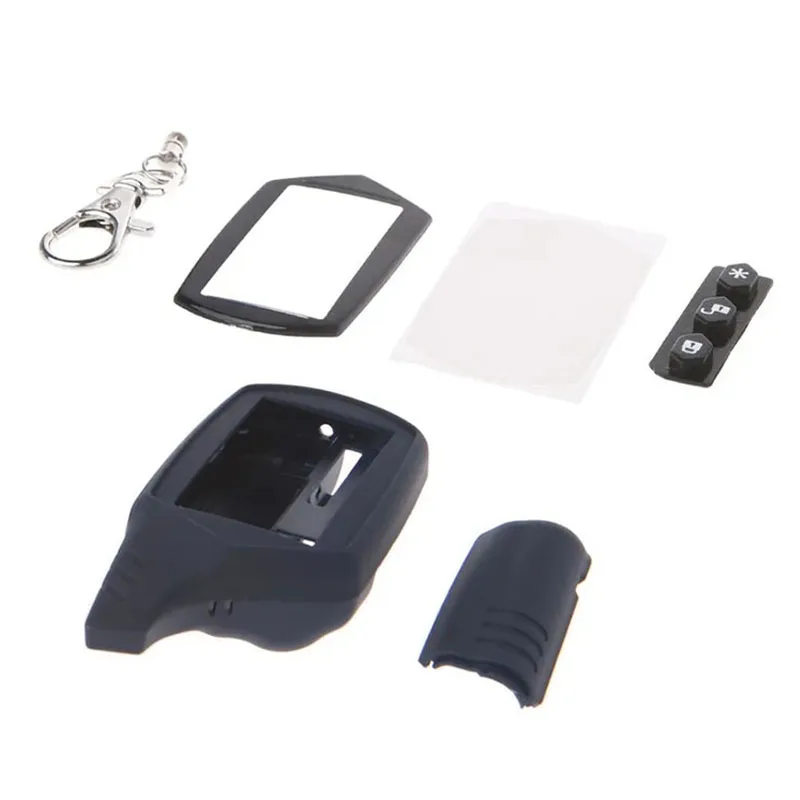 car alarm system car alarm car alarm kit car lock remote control A91 Key Shell Body Cover Keychain Case For Russian Starline A91 lcd Remote Control Two Way Car Alarm System StarLine A61 B9 B6