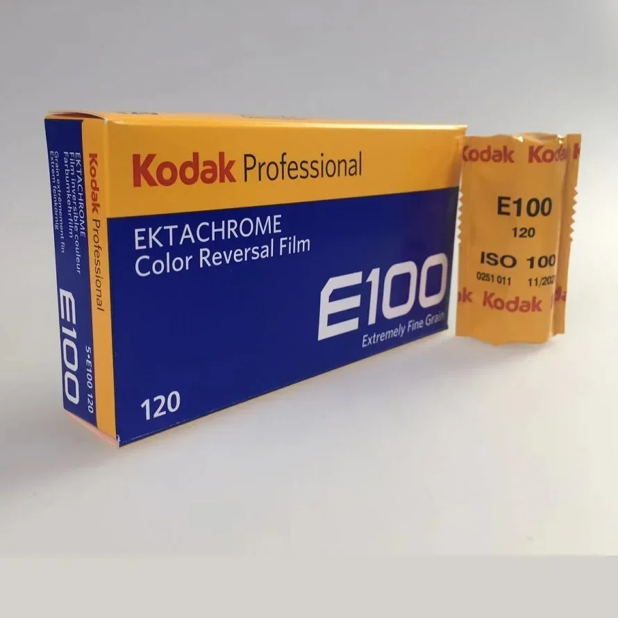 

E100kodak EKTACHROME E100 120 color reversal film February 22