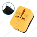 Yellow EU Plug