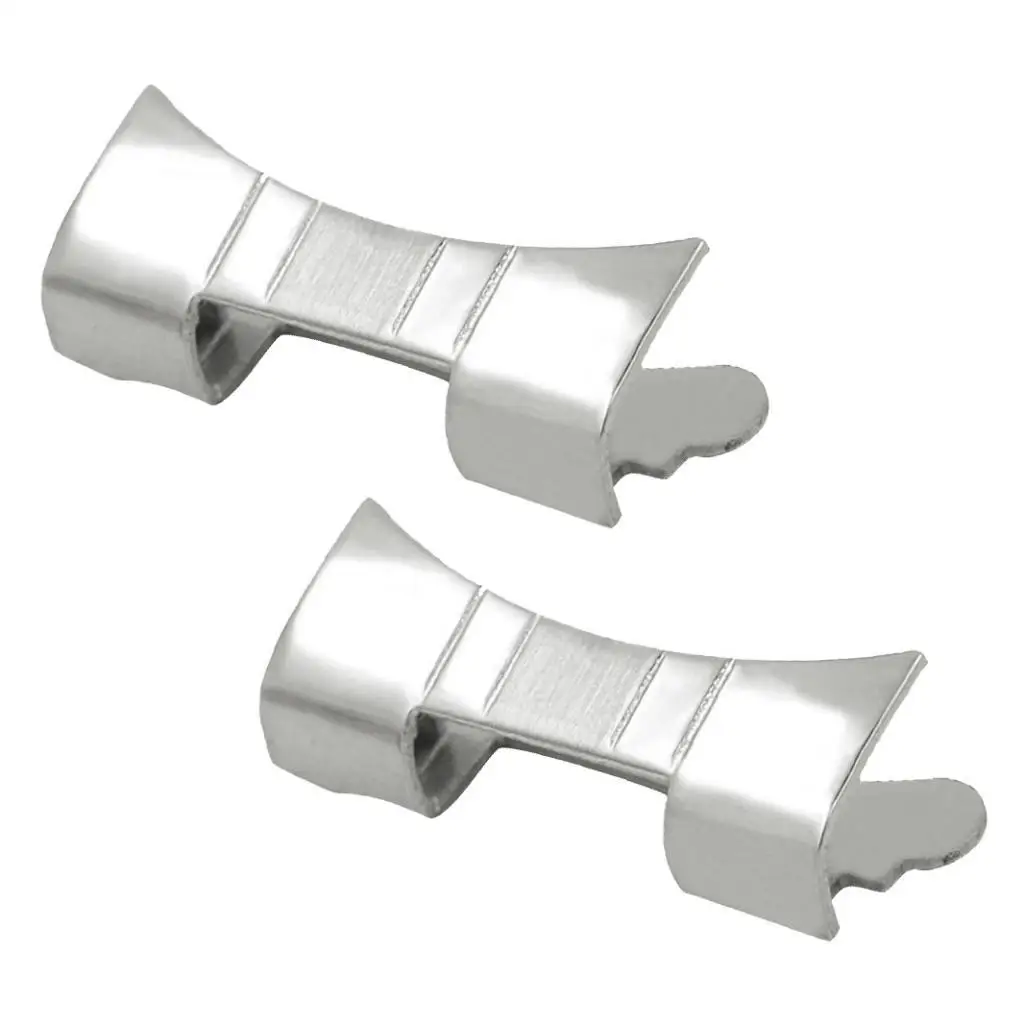 Stainless Steel Curved End Watch Strap for Repairs and Replacements