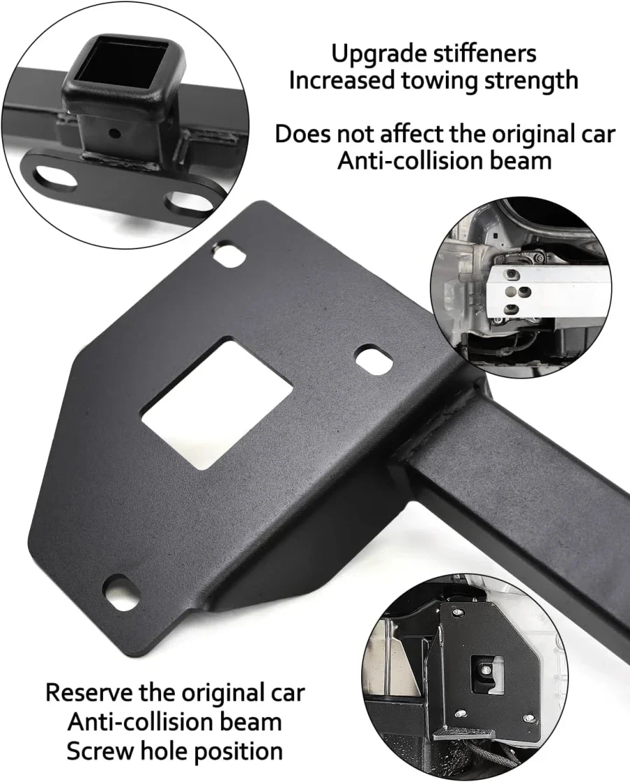 Teslaモデルy 2020-2024, 2インチと互換性のあるカーボン