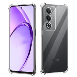 Shockproof TPU Protective Clear Case Cover for OPPO A40 4G (Clear)