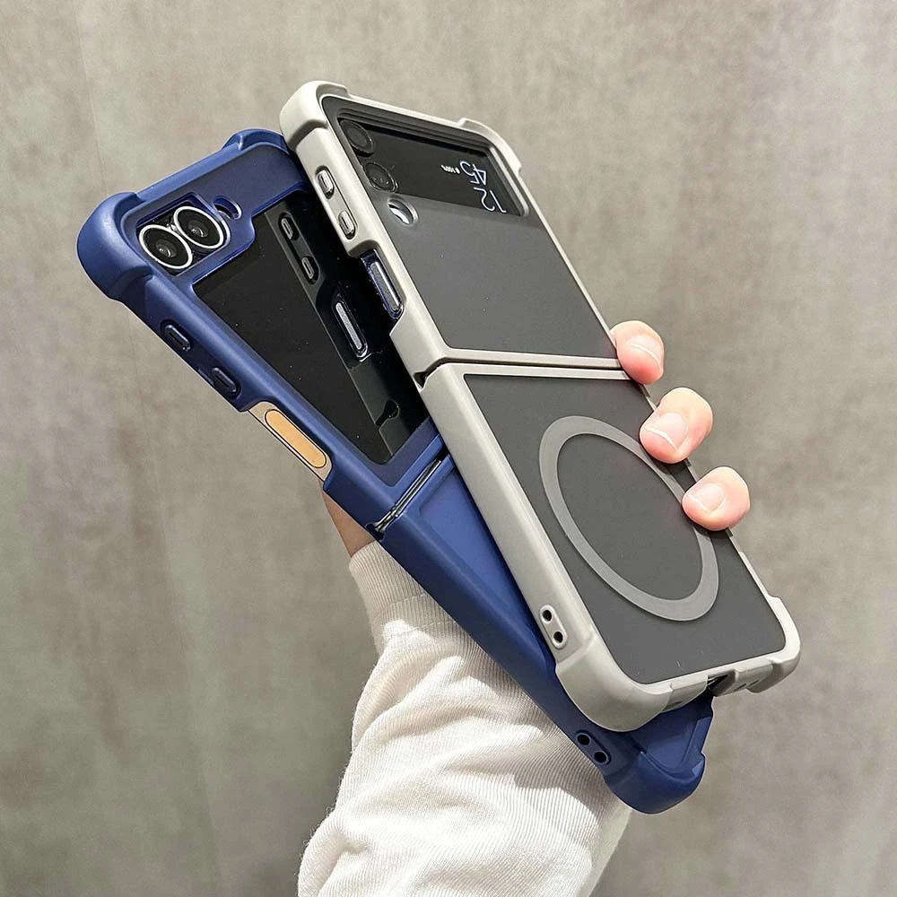 Shockproof Matte Magnetic Wireless Charging Case with Magsafe Protection