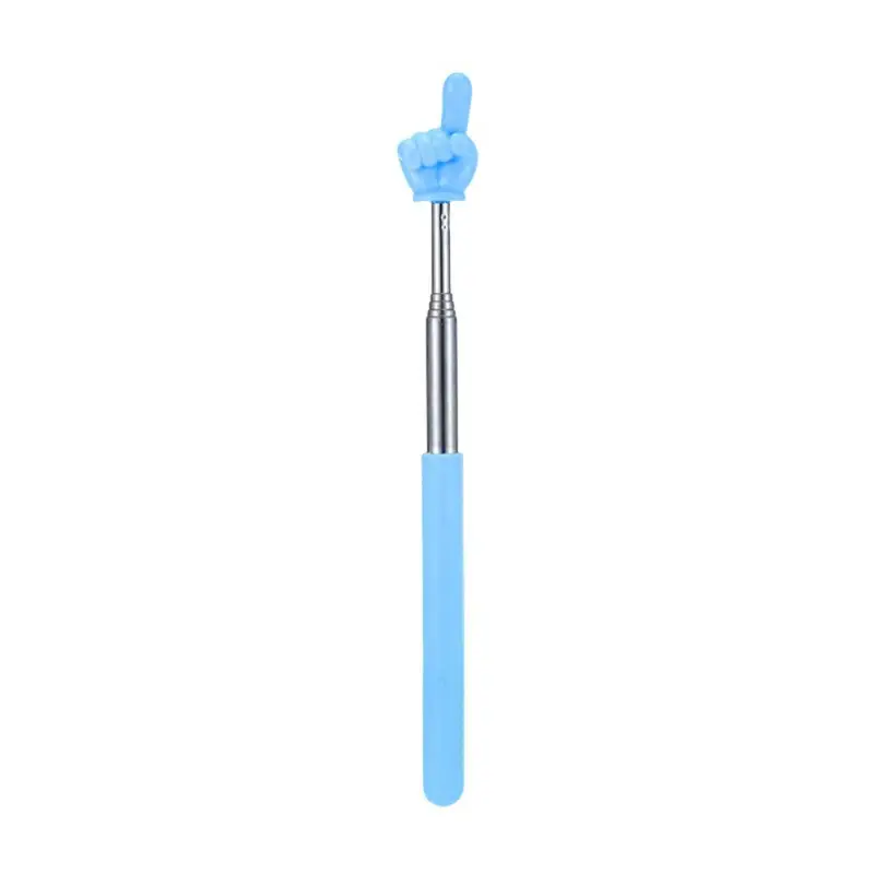 Creative Stainless Steel Teaching Telescopic Rod Finger Design Teaching Stick multifunctional Reading Stick home School Supplies - Image 11
