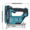 PATUOPRO Brushless Electric Nail Gun F30G Straight Staples Cordless Stapler Portable Home DIY Power Tools Fit Makita 18V Battery 2