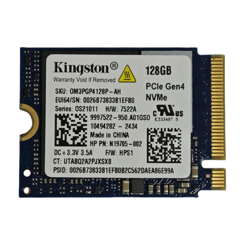 Kingston NV3 500GB 1TB 2TB PCIe 4.0 NVMe M.2 2230/2280 SSD