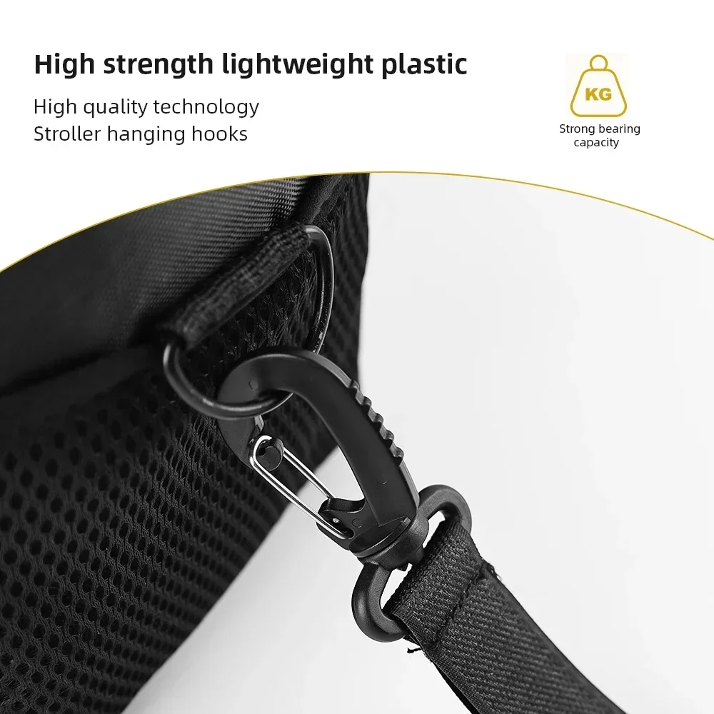 2/5pcs Organizer Diaper Bag Shopping Pram Hook Buckle Stroller Hanger Stroller Hooks Buckles Clip Aluminum Alloy Carabiner Cart