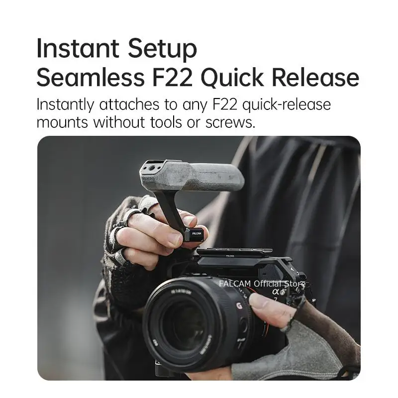 Impugnatura Portatile Ufficiale Falcam F22, Gabbia per Fotocamera Universale Multifunzionale, Accessori Fotografici - Image 4