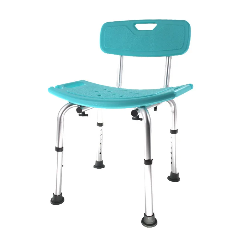 

Bathroom Elderly Pregnant Women Backrest Non-Slip Bath Chair Invisible Armrest Safety Bath Stool