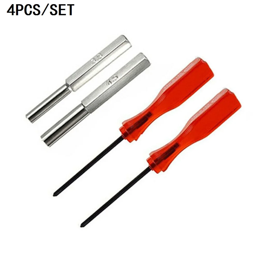 

4PCS 3.8mm 4.5mm Screwdriver Bit For NES SNES N64 Game Boy Security Tool Tool Kit For Game Devices Opens Game Cartridges