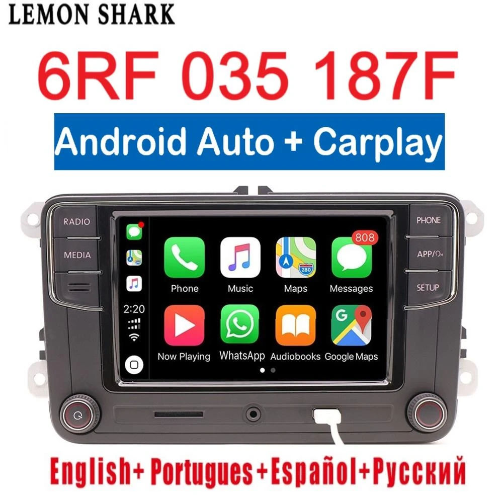 Noname Rcd330 Plus Car Radio Android Auto Carplay 6rf 035 187f R340g