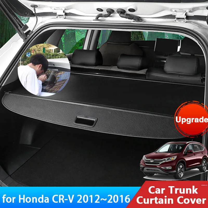 

for Honda CR-V CRV CR V 4 MK4 2012 2013 2014 2015 2016 Accessories Auto Trunk Curtain Mat Rear Curtain Retractable Anti-peeping